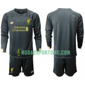 Koszulka Liverpool Bramkarska Dziecięcy Domowe Stroje Piłkarskie 2019/20 Długi Rękaw